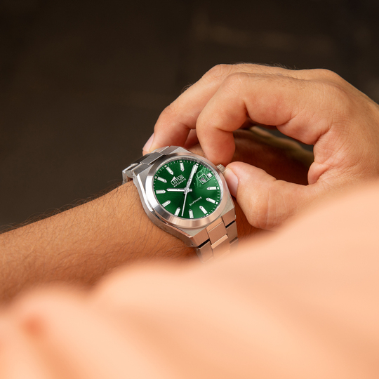 lotus RELOJ LOTUS AUTOMATIC 18996/3 VERDE CORREA DE ACERO INOXIDABLE 316L HOMBRE Los más vendidos