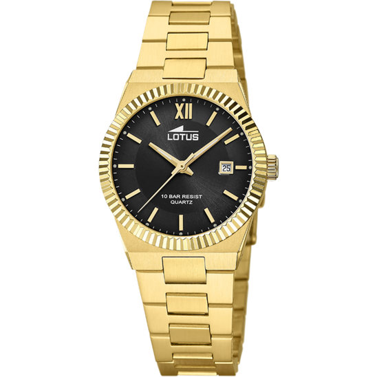 lotus RELOJ DE MUJER LOTUS FREEDOM CON ESFERA NEGRA 18840/3 Liquidación