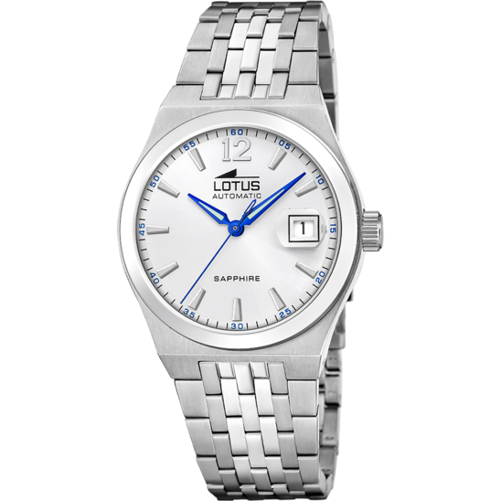 lotus RELOJ LOTUS AUTOMATIC 19000/1 PLATEADO CORREA DE ACERO INOXIDABLE 316L HOMBRE Tienda de fábrica