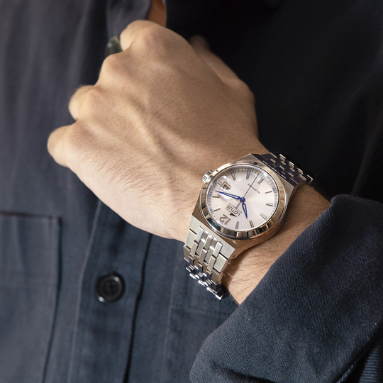 lotus RELOJ LOTUS AUTOMATIC 19000/1 PLATEADO CORREA DE ACERO INOXIDABLE 316L HOMBRE Tienda de fábrica