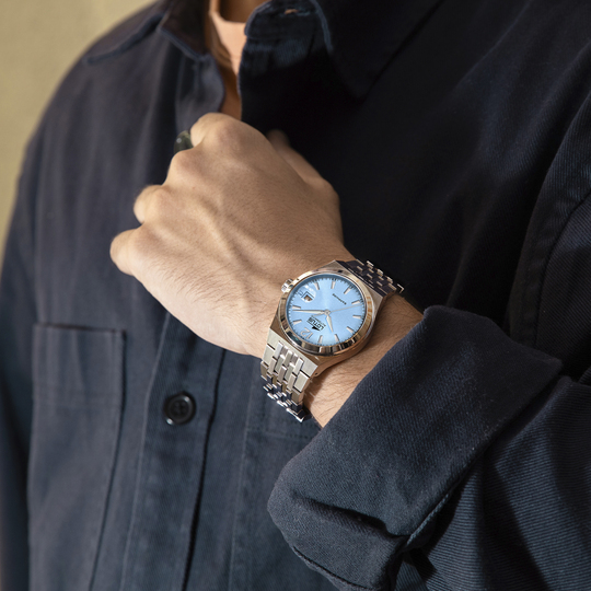 lotus RELOJ LOTUS AUTOMATIC 19000/2 AZUL CORREA DE ACERO INOXIDABLE 316L HOMBRE Limitado a 3 días