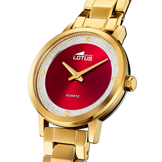 lotus RELOJ DE MUJER LOTUS TRENDY CON ESFERA ROJA 18893/2 Promoción trimestral