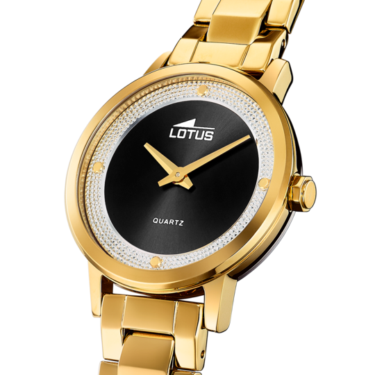lotus RELOJ DE MUJER LOTUS TRENDY CON ESFERA NEGRA 18893/4 Superdescuento