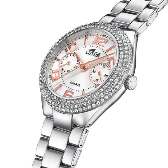 lotus RELOJ DE MUJER LOTUS BLISS CON ESFERA PLATEADA 18918/1 En línea