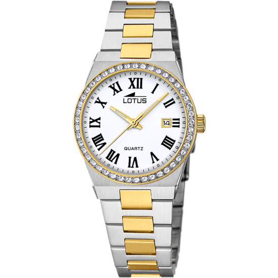 lotus RELOJ LOTUS FREEDOM 18886/A BLANCO CORREA DE ACERO INOXIDABLE 316L MUJER Superdescuento