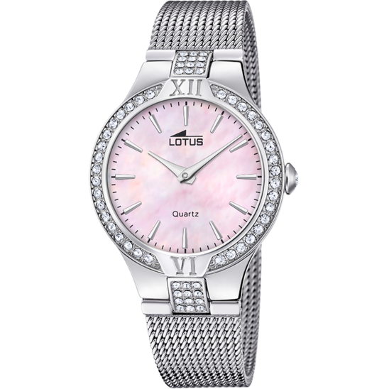 lotus RELOJ LOTUS 18894/B ROSA CORREA DE ACERO INOXIDABLE 316L MUJER Tienda de fábrica