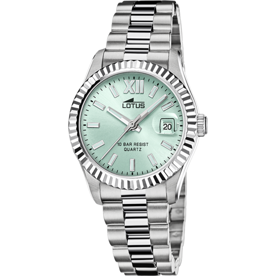 lotus RELOJ LOTUS FREEDOM 18930/7 VERDE CORREA DE ACERO INOXIDABLE 316L MUJER Descuento