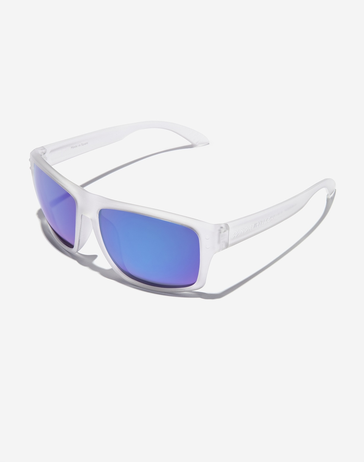northweek BOLD - POLARIZED MATTE TRANSPARENT MIRROR SKY Último día