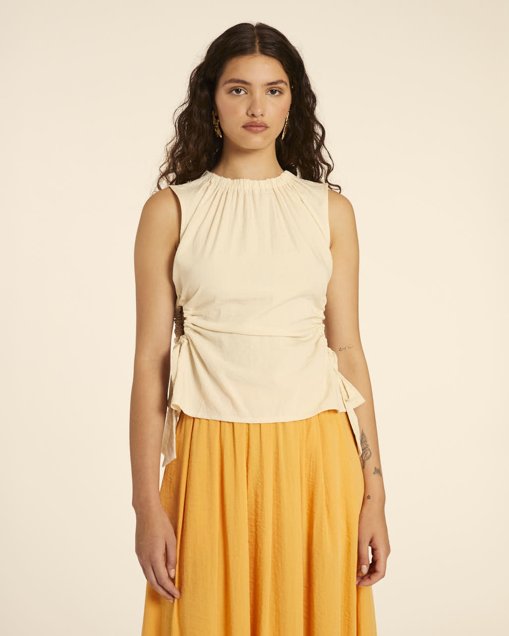 pepaloves TOP CUT OUT CREMA Rebajas top