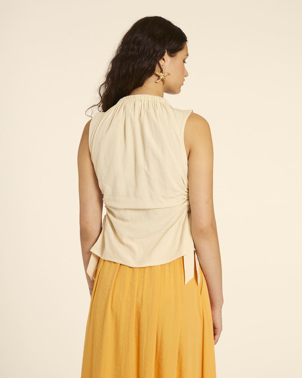 pepaloves TOP CUT OUT CREMA Rebajas top
