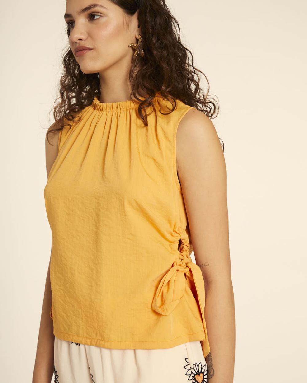 pepaloves TOP CUT OUT AMARILLO Oferta especial