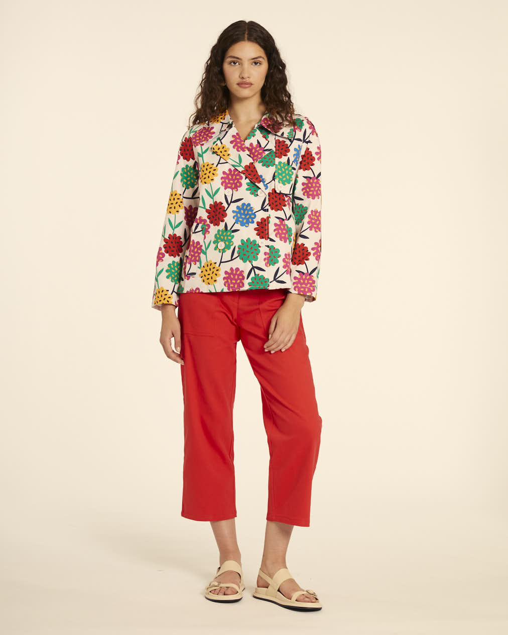 pepaloves TRENCH CORTO FLORES Precio de fábrica