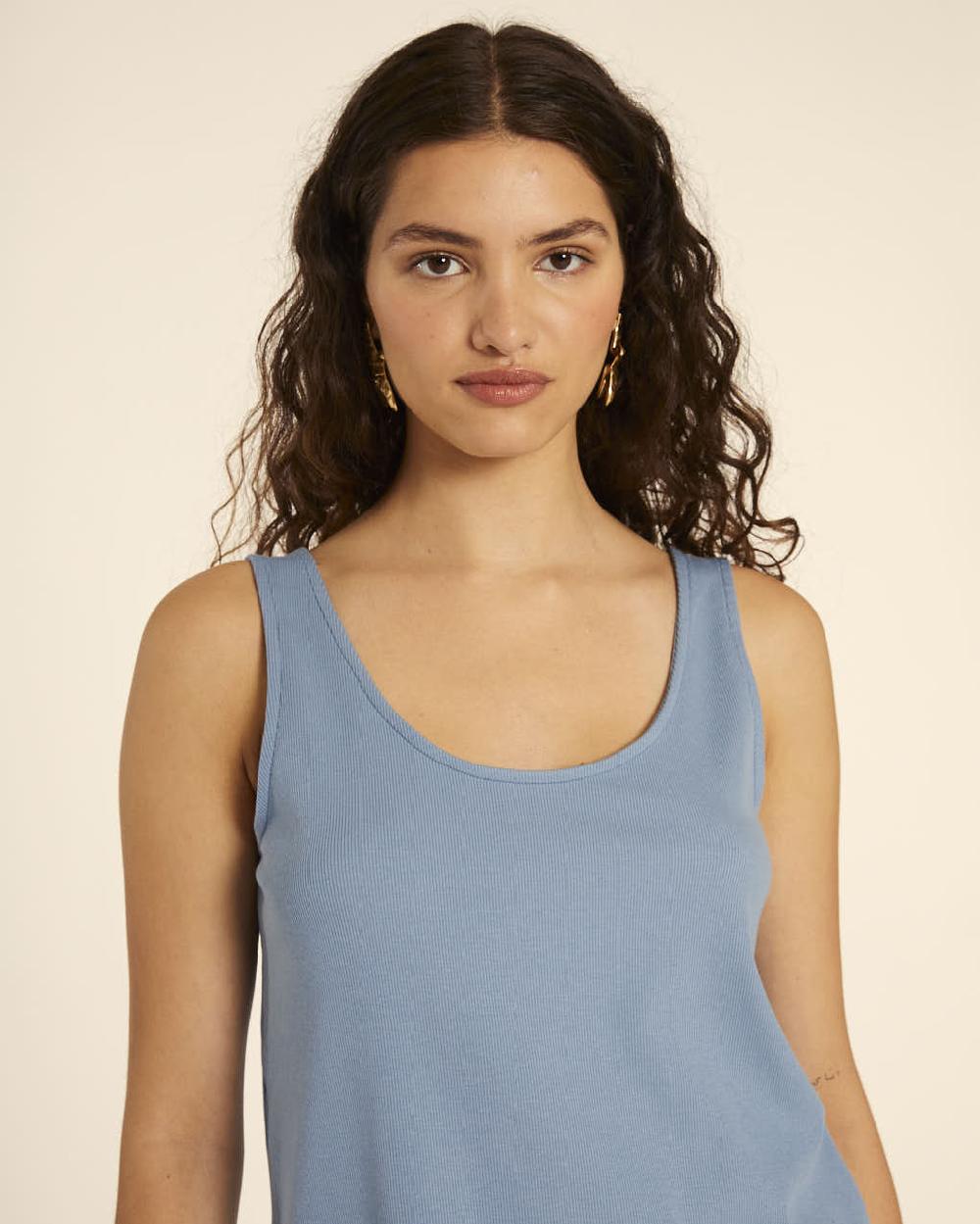 pepaloves TOP CANALE TIRANTAS AZUL Última moda