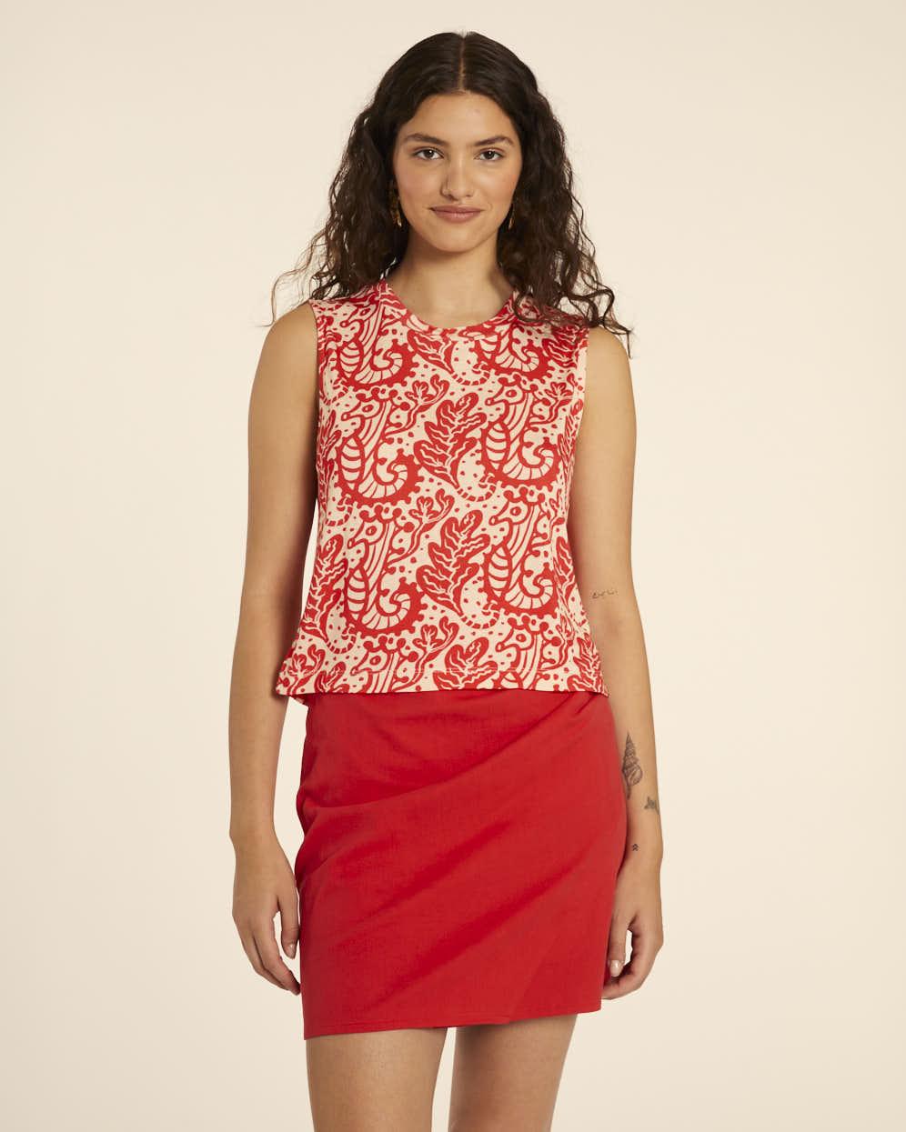 pepaloves CROP TOP SEAHORSE Envío gratis