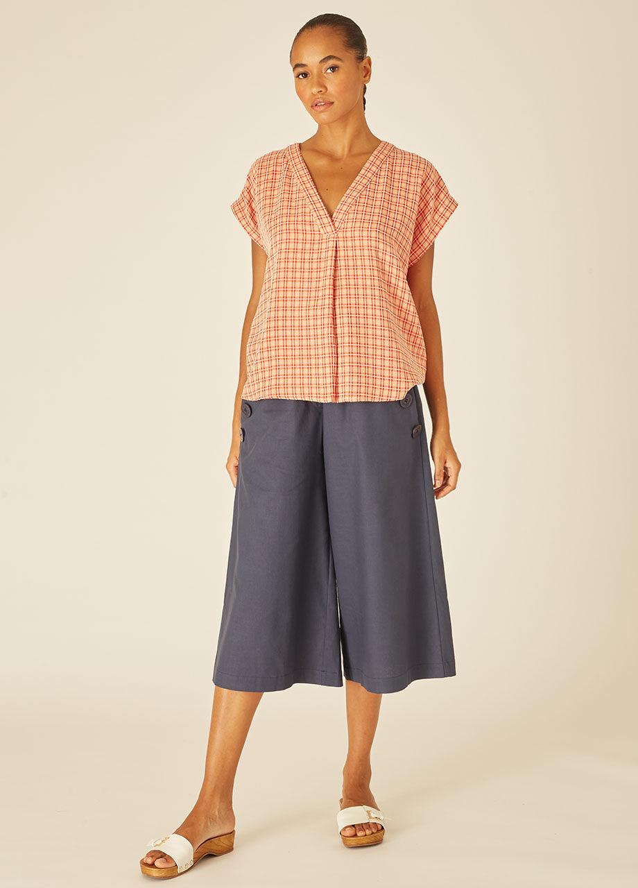 pepaloves SQUARES BLOUSE RED Últimos 3 días