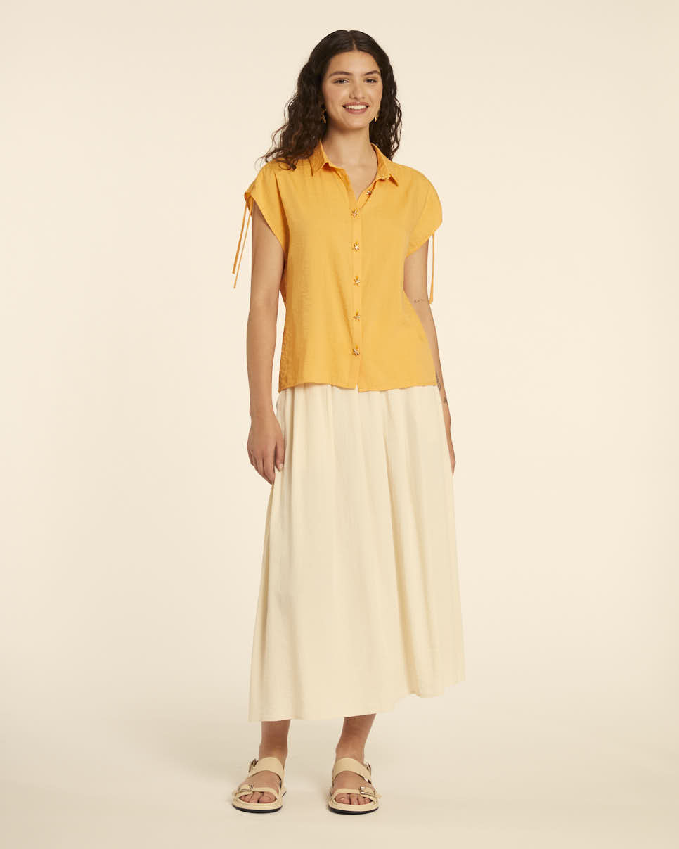 pepaloves CAMISA CON ESTRELLAS AMARILLO Solo queda un día