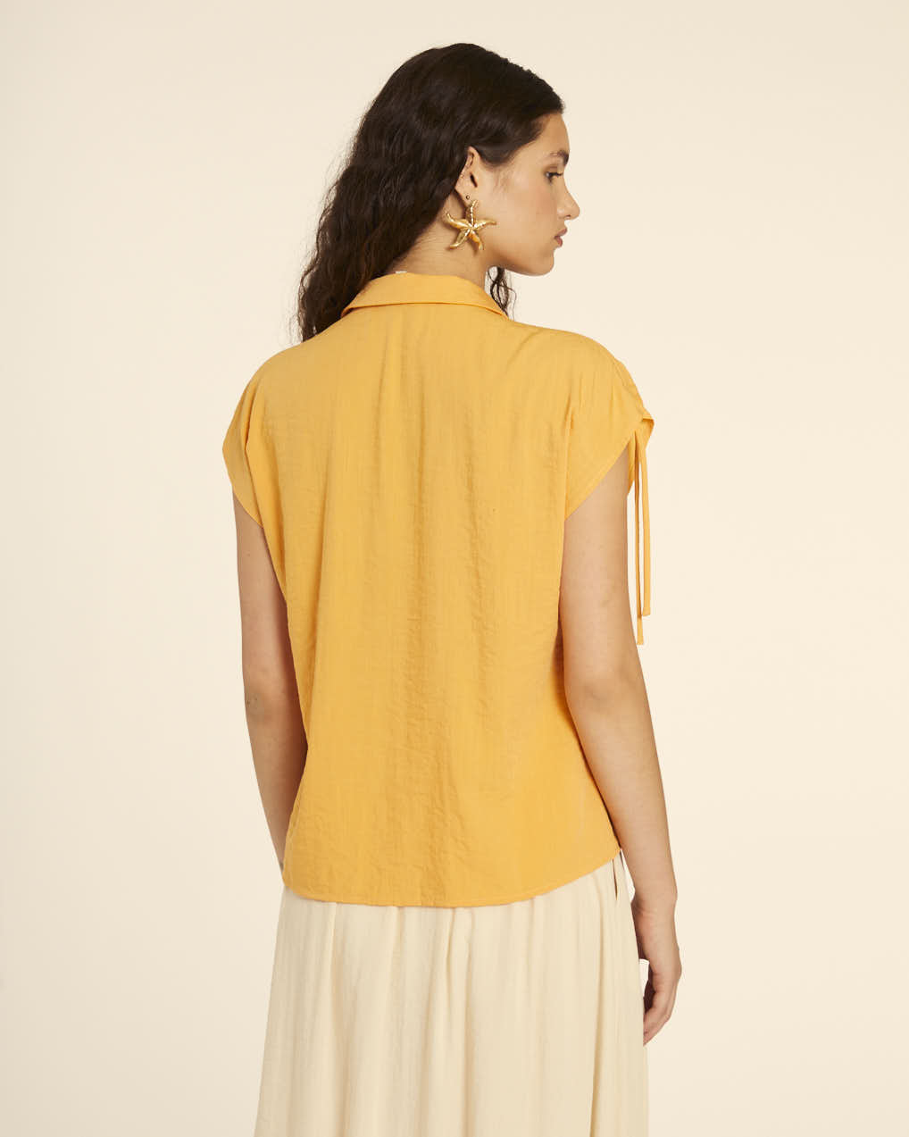 pepaloves CAMISA CON ESTRELLAS AMARILLO Solo queda un día