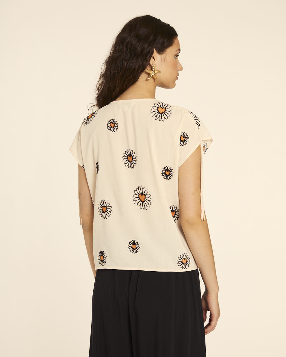 pepaloves CAMISA BORDADO MARGARITA Grandes descuentos