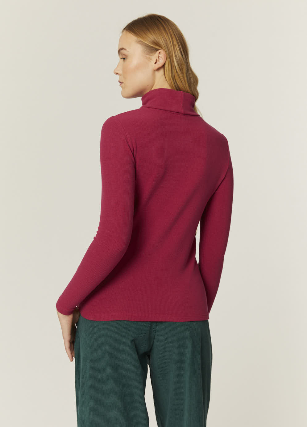 pepaloves TOP CANALE CUELLO ALTO CEREZA Ofertas de temporada