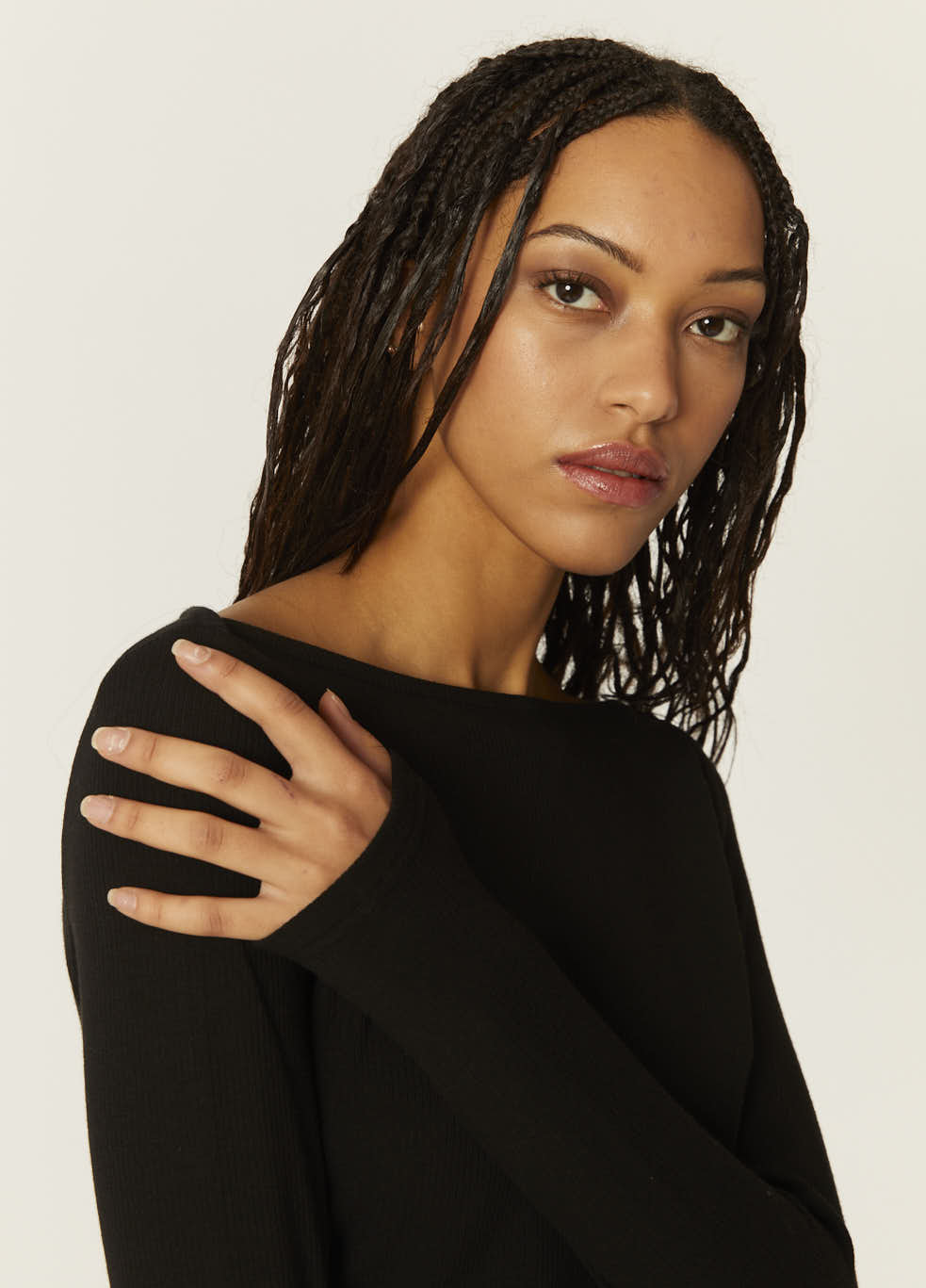 pepaloves TOP CANALE CUELLO BARCA NEGRA Grandes ahorros