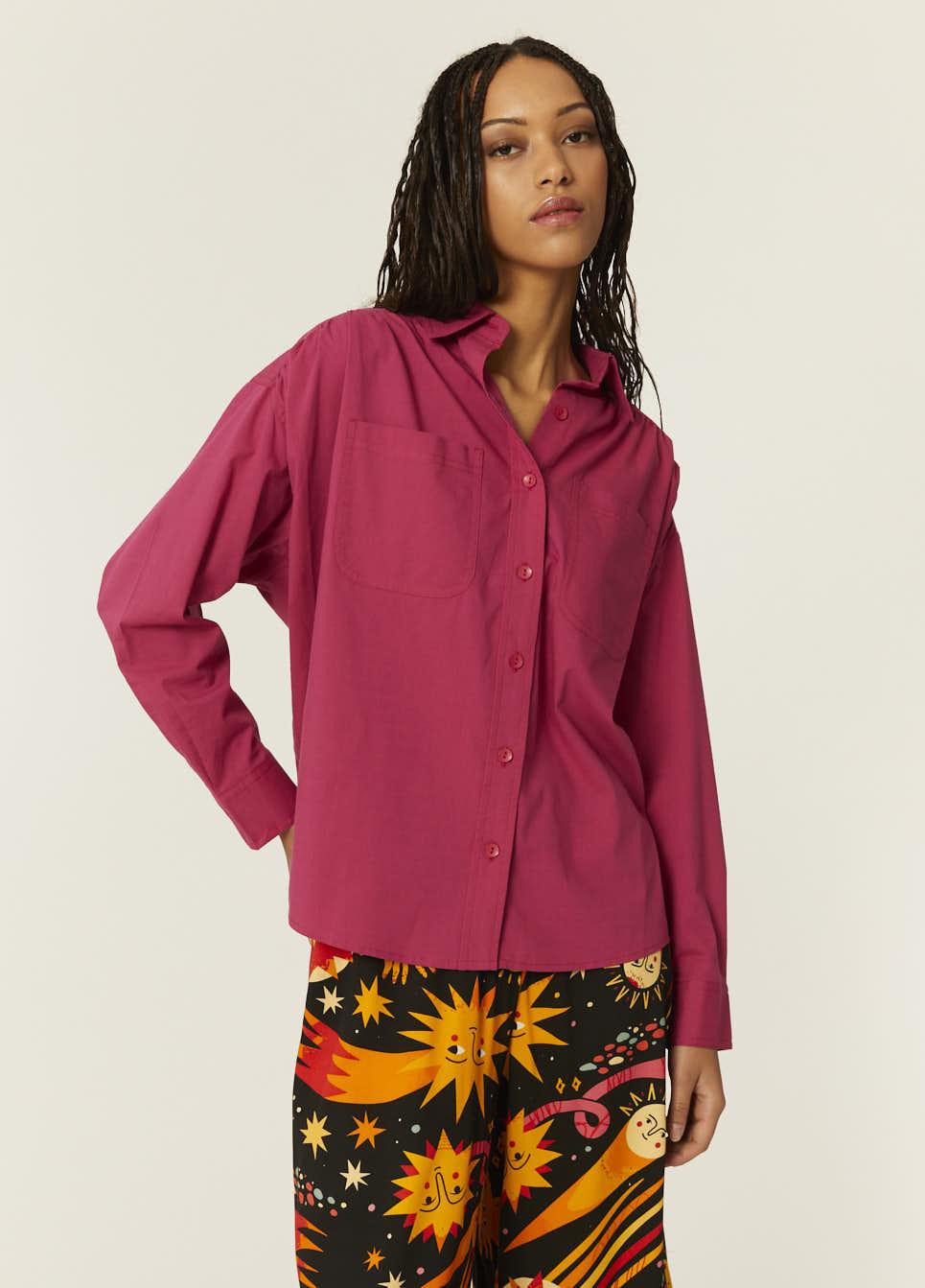 pepaloves CAMISA OVERSIZE CEREZA Gran oferta