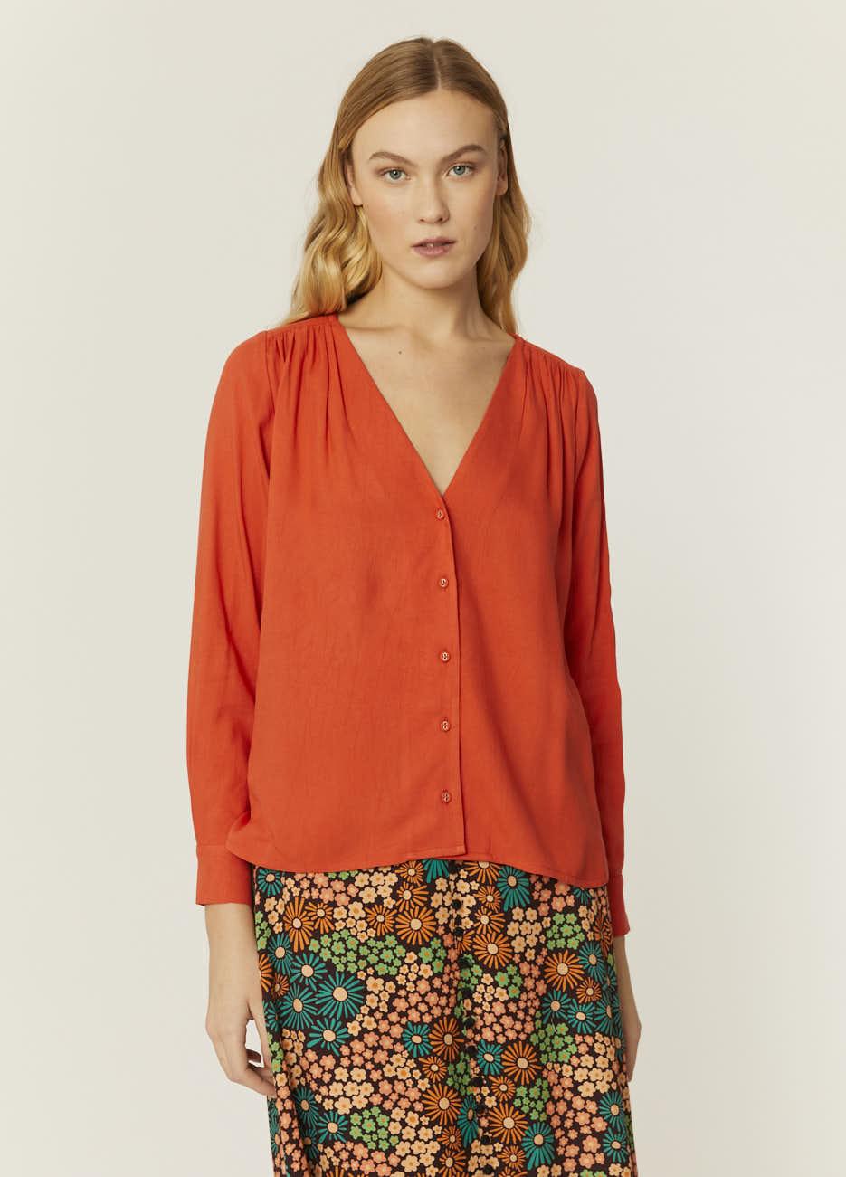 pepaloves BLUSA ECOVERO ROJA Tienda