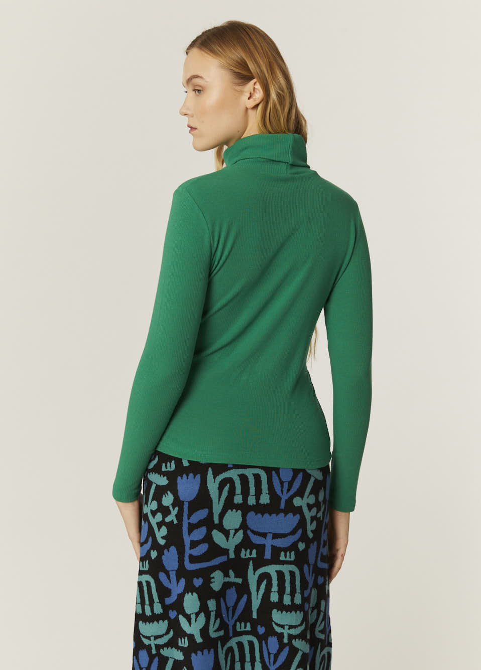 pepaloves TOP CANALE CUELLO ALTO VERDE Mejor oferta