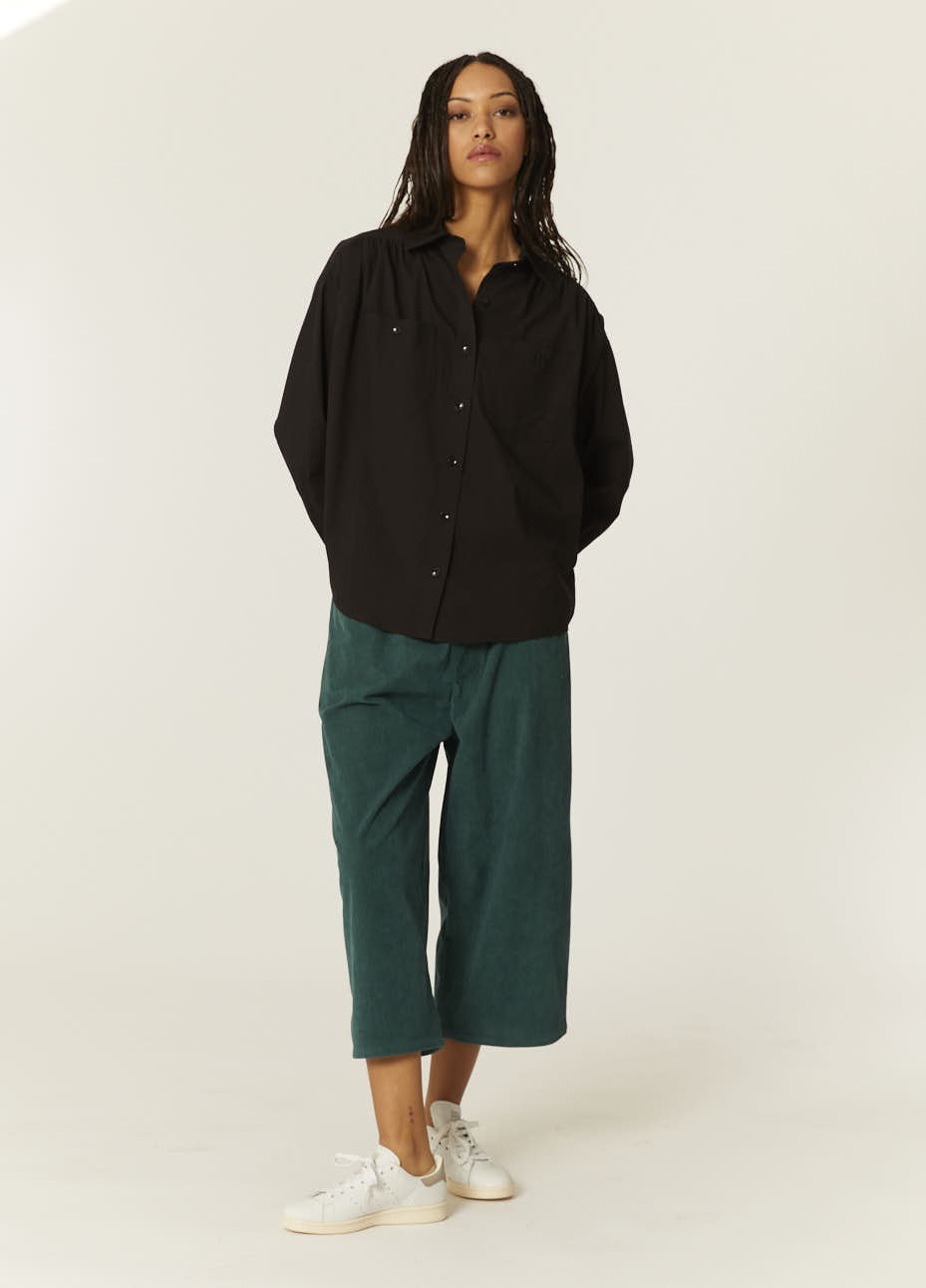 pepaloves CAMISA OVERSIZE NEGRA COMPRAR AHORA