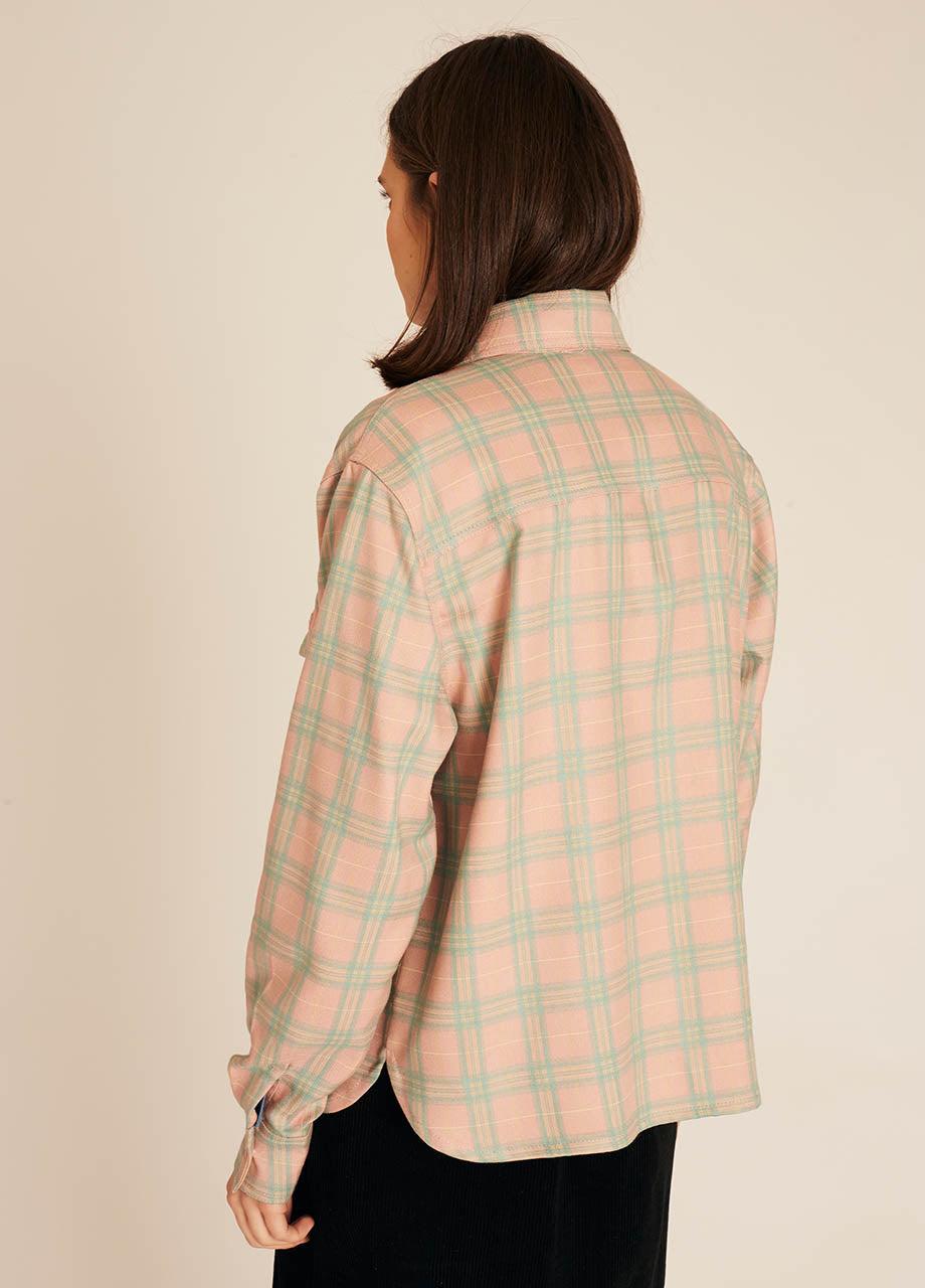 pepaloves SQUARES OVERSHIRT NUDE Solo hoy