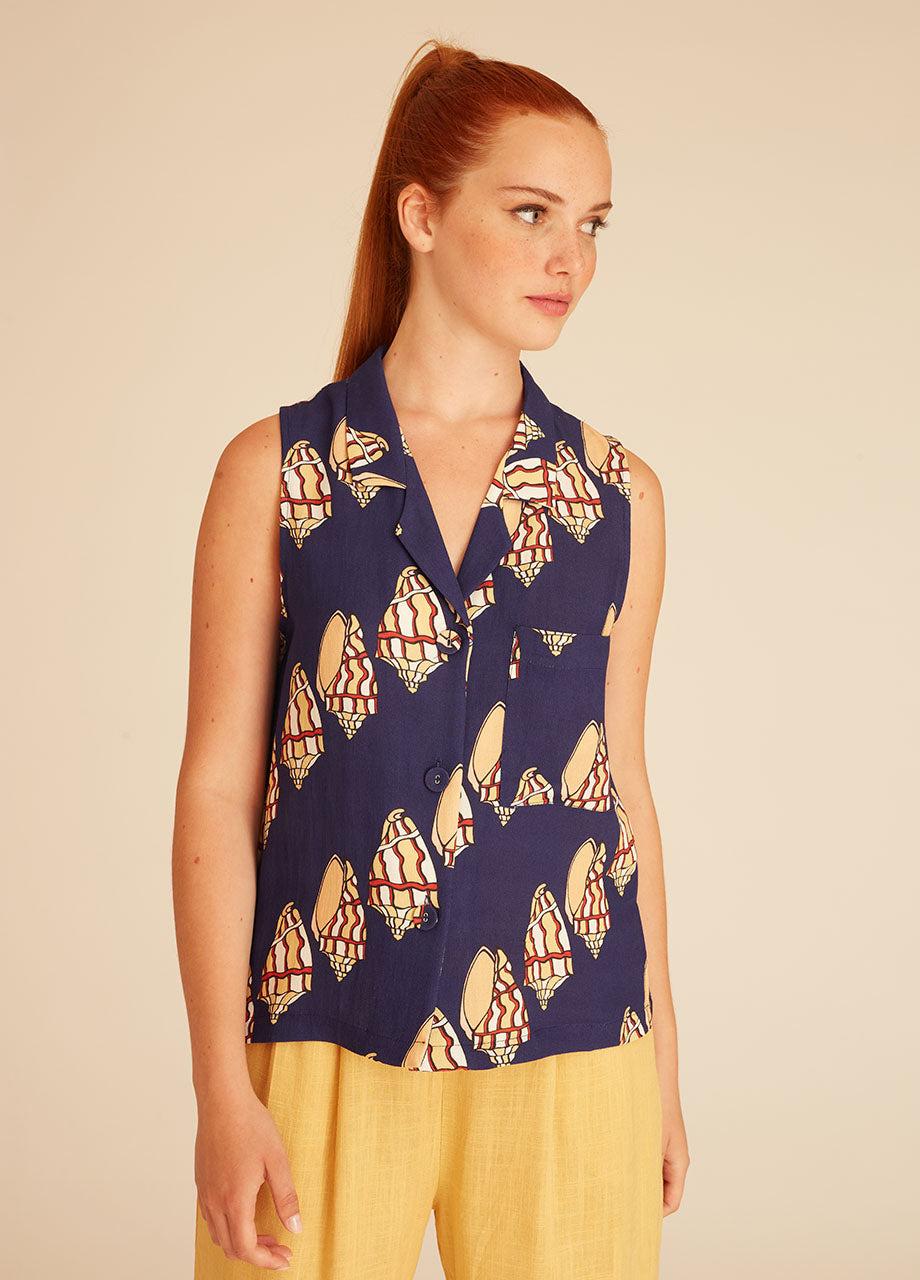 pepaloves CONCH BLOUSE Devoluciones gratuitas