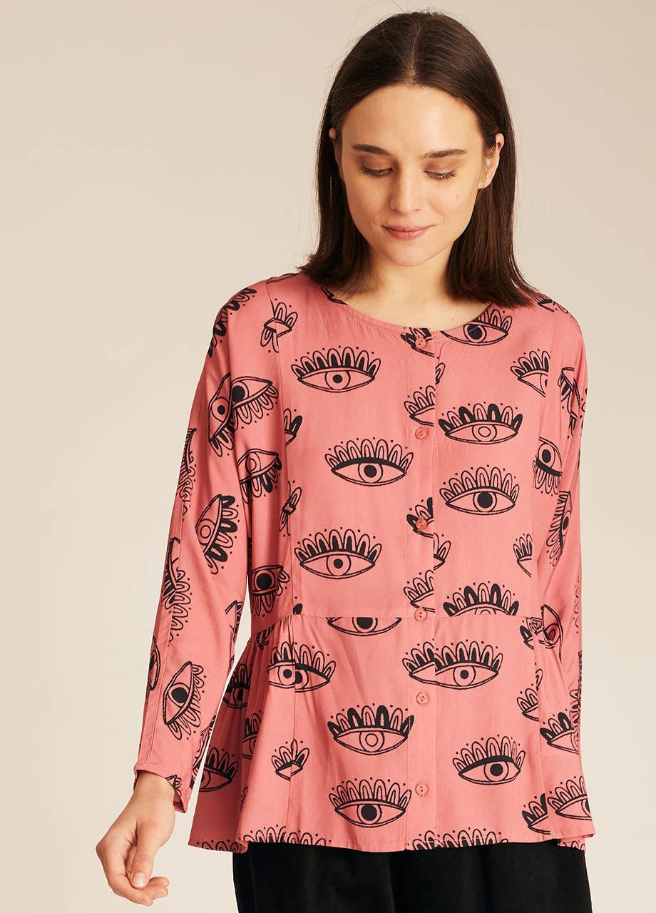 pepaloves EYE PRINT BLOUSE Outlet