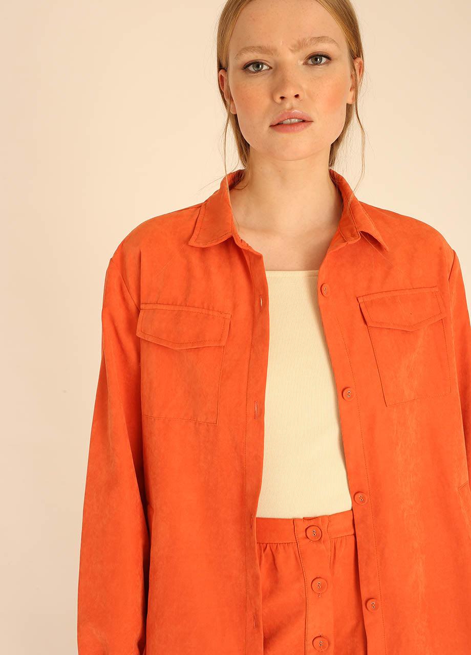 pepaloves LONG OVERSHIRT PEACH Ventas relámpago
