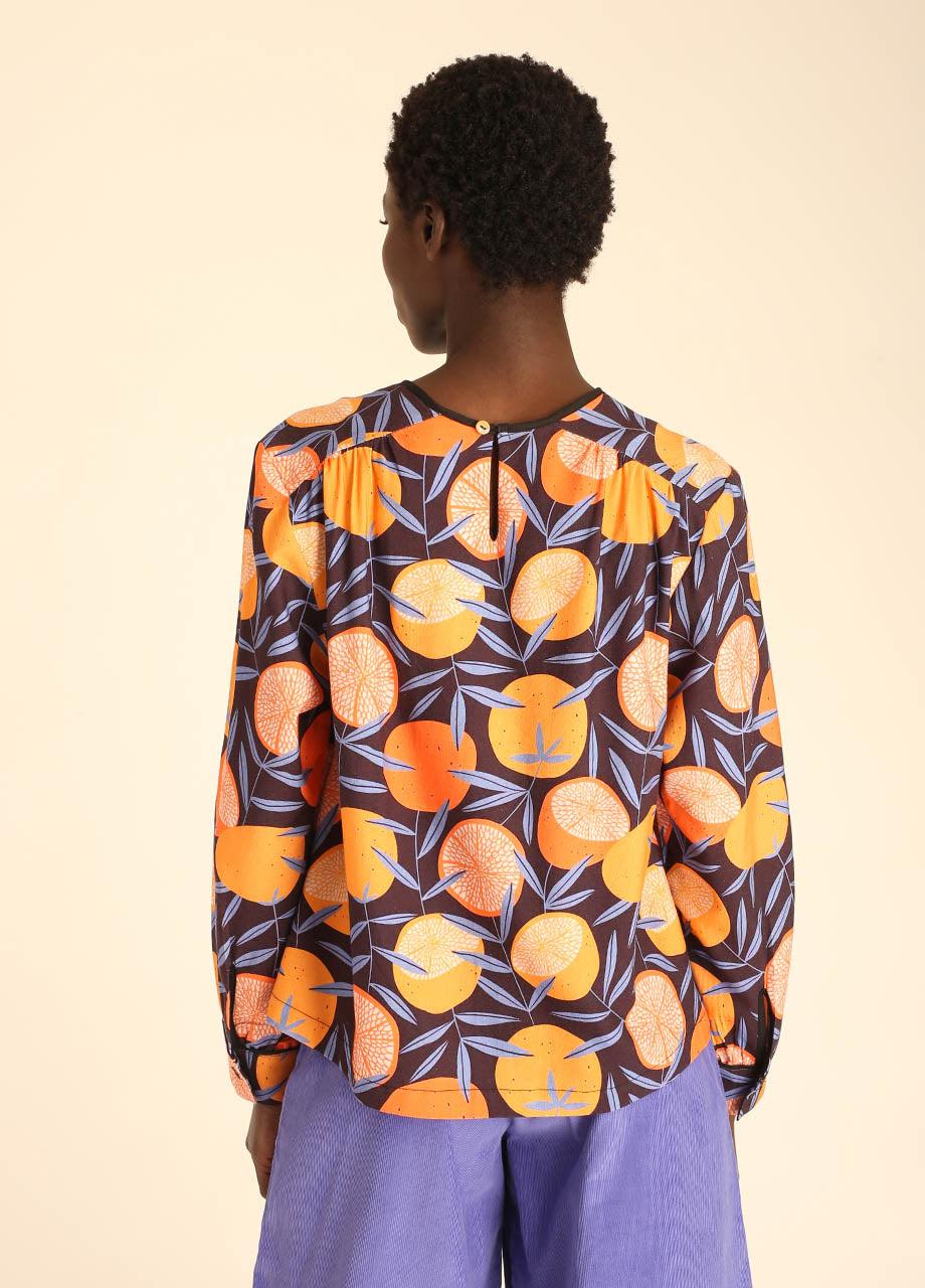 pepaloves ORANGES BLOUSE Rebajas top