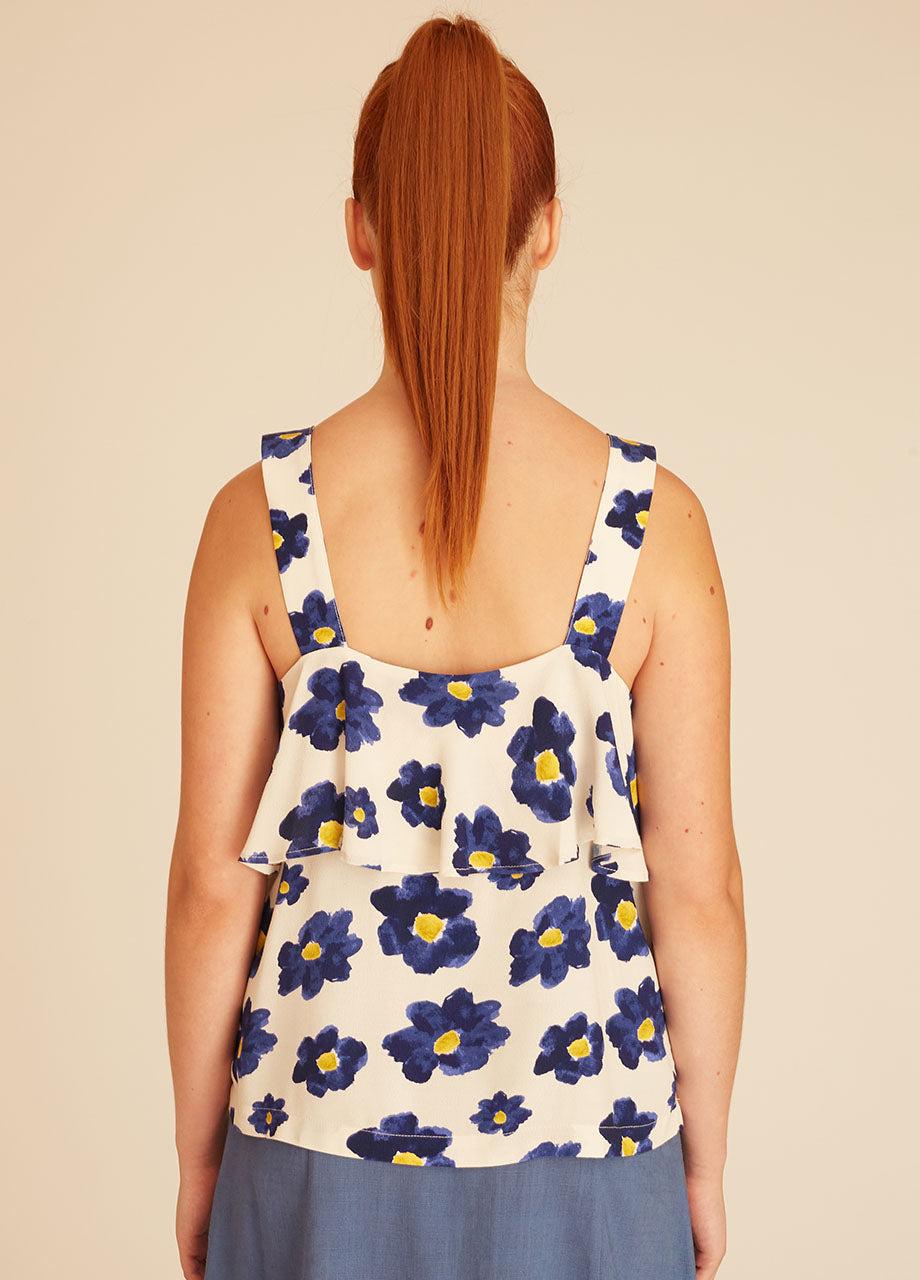 pepaloves BLUE FLOWERS TOP ÚLTIMAS EDICIONES