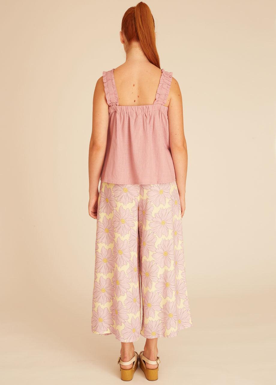 pepaloves LINEN TOP LILAC Último día
