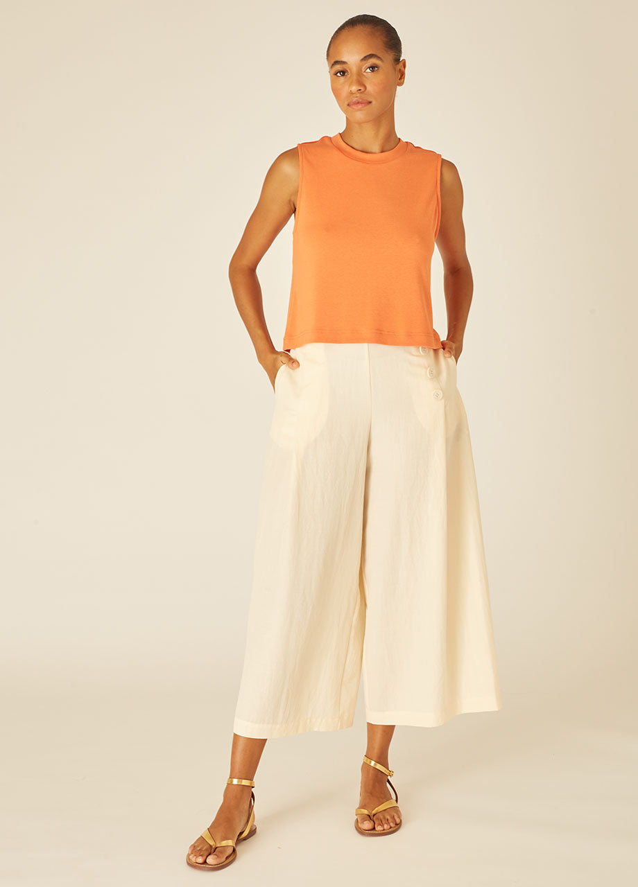 pepaloves CROP TOP ORANGE Tienda de fábrica