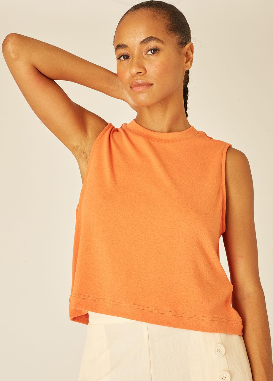 pepaloves CROP TOP ORANGE Tienda de fábrica