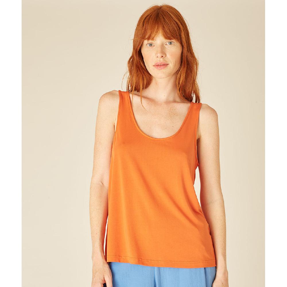 pepaloves MODAL TANK TOP ORANGE Precios de Black Friday