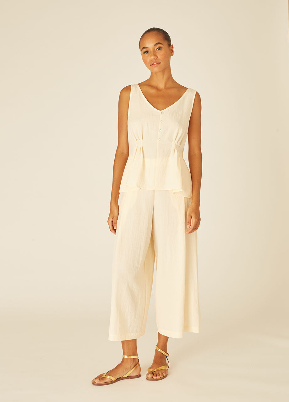 pepaloves BLUSA EVASÉ CREMA Última moda
