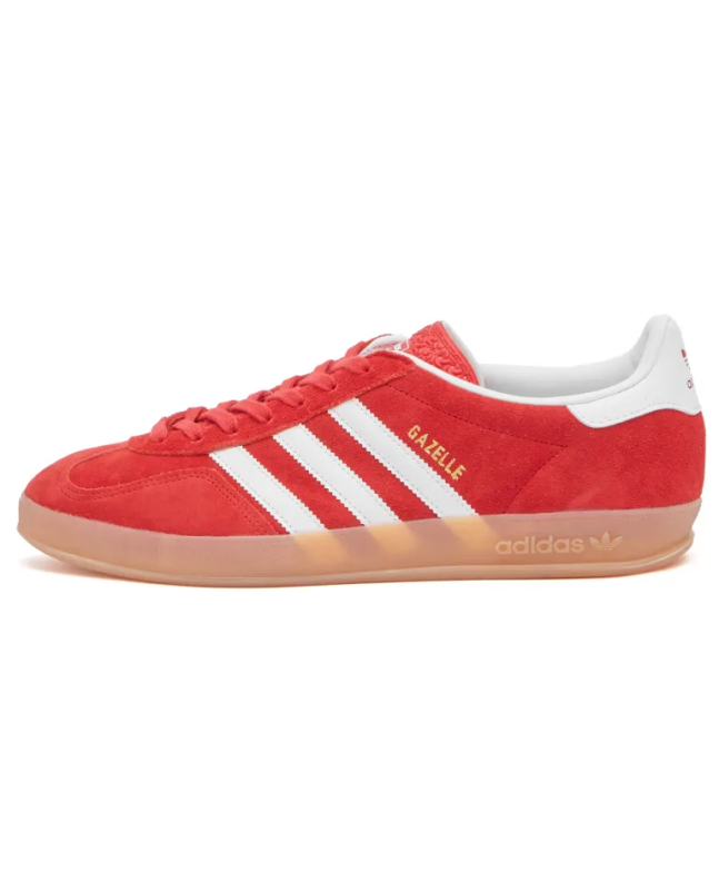 spezial madrid Adidas Gazelle Indoor Better Scarlet Cloud White & Gum Oferta especial