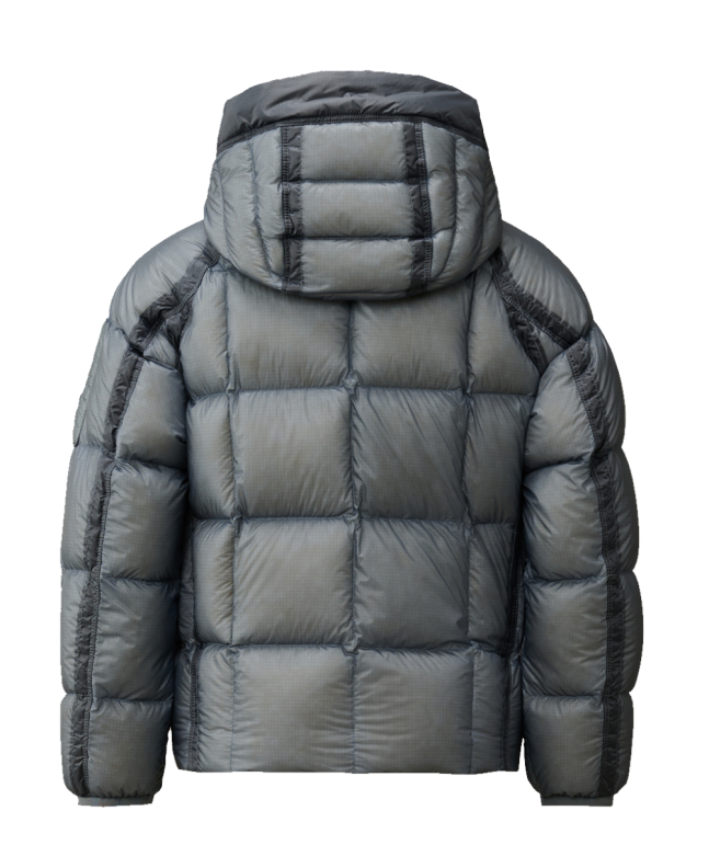 spezial madrid C.P. Company Kids D.D. Shell Ripstop Hooded Down Flint Stone Blue Envío internacional gratuito