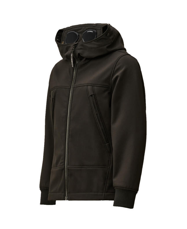spezial madrid C.P. Company Kids Shell-R Goggle Jacket Black Libre de impuestos