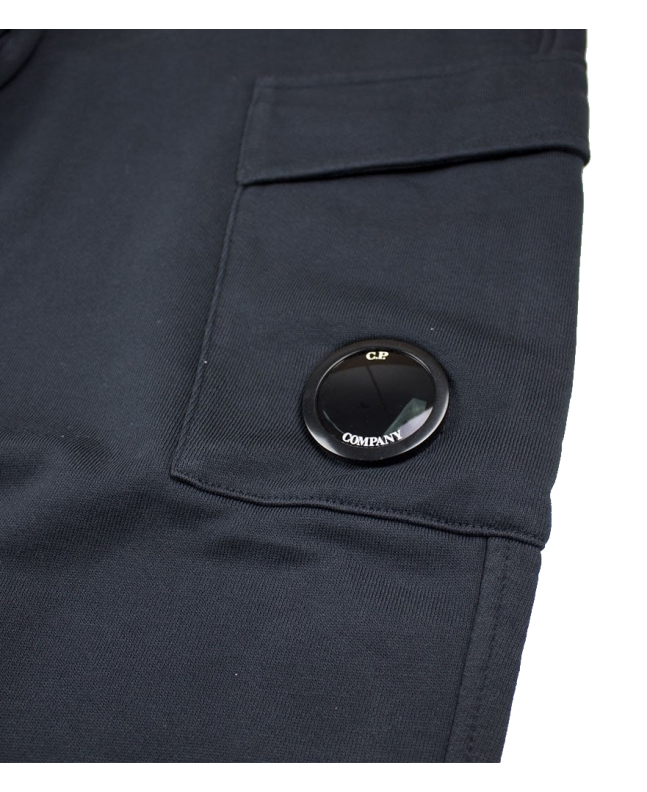 spezial madrid C.P. Company Kids Diagonal Fleece Lens Sweatpants Total Eclipse Oferta exclusiva