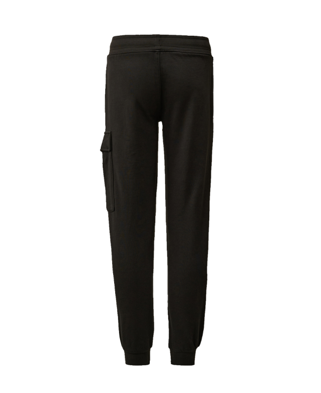 spezial madrid C.P. Company Kids Diagonal Fleece Lens Sweatpants Black Última moda