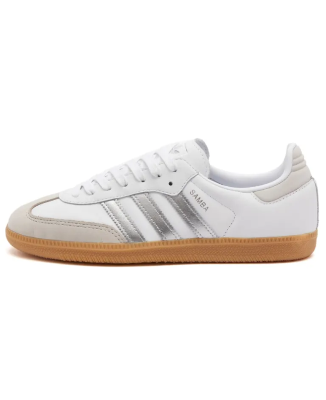 spezial madrid Adidas Samba OG Cloud White Silver & Grey One Ofertas especiales
