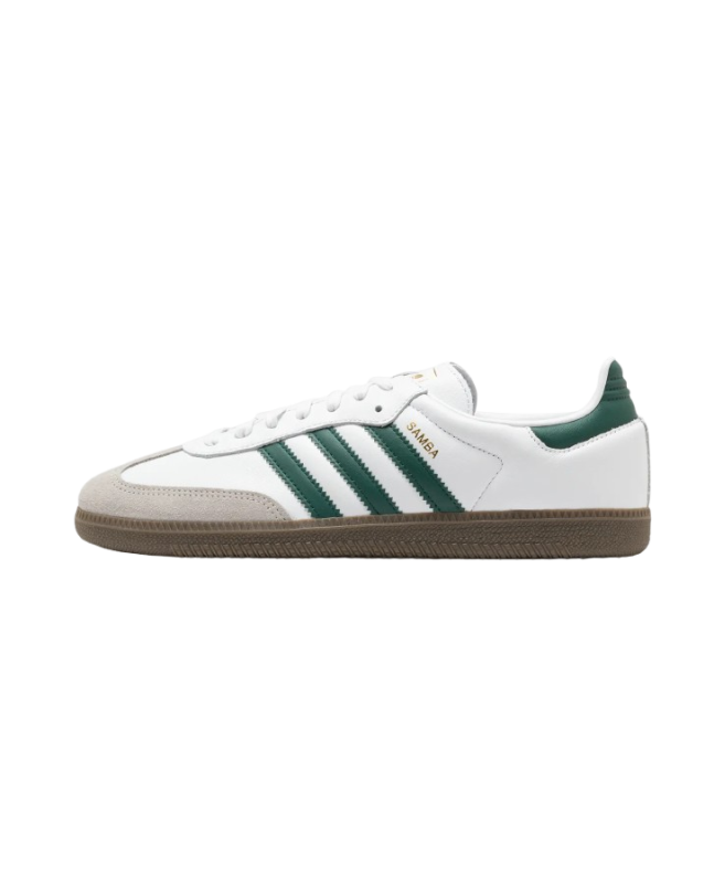 spezial madrid Adidas Samba OG Cloud White Collegiate Green & Clear Granite Devoluciones gratuitas