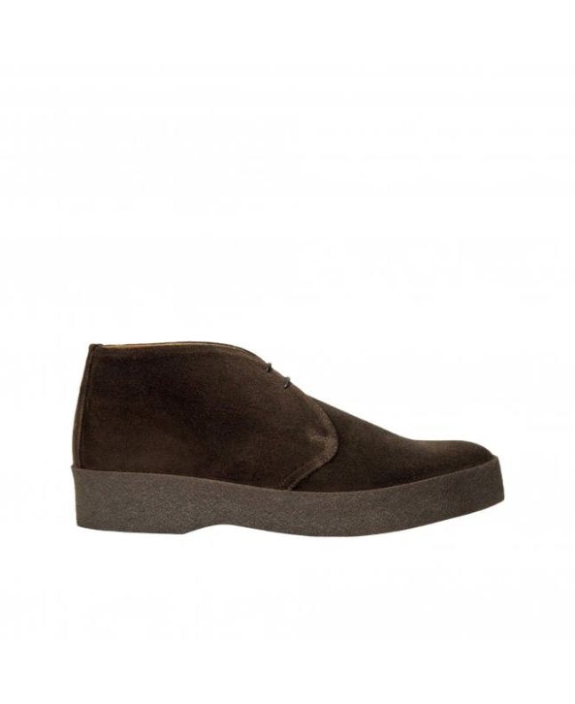 spezial madrid Sanders Hi Top Chukka Boot Suede Chocolate Venta caliente