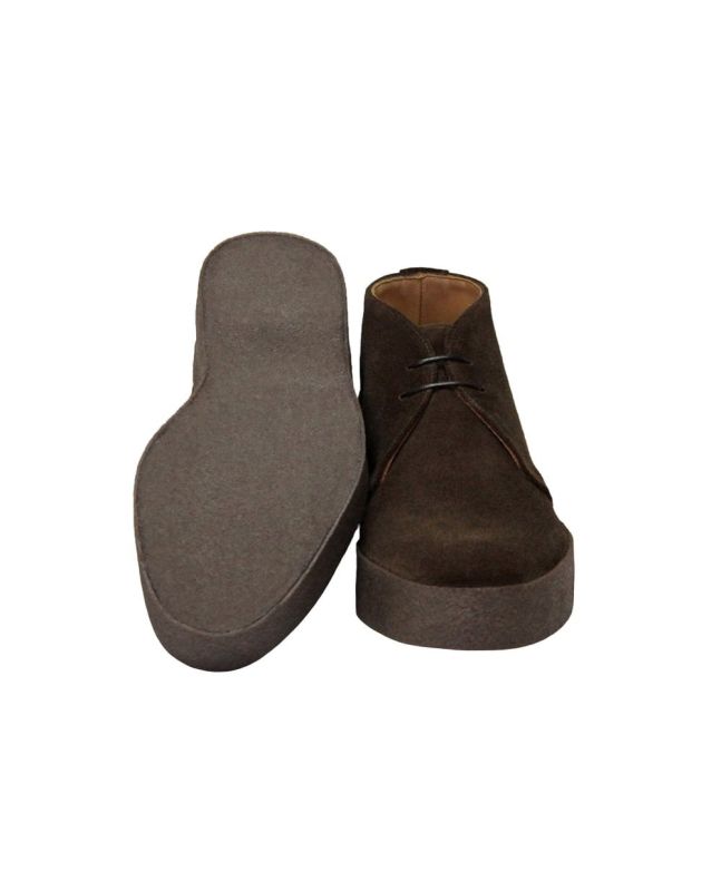 spezial madrid Sanders Hi Top Chukka Boot Suede Chocolate Venta caliente
