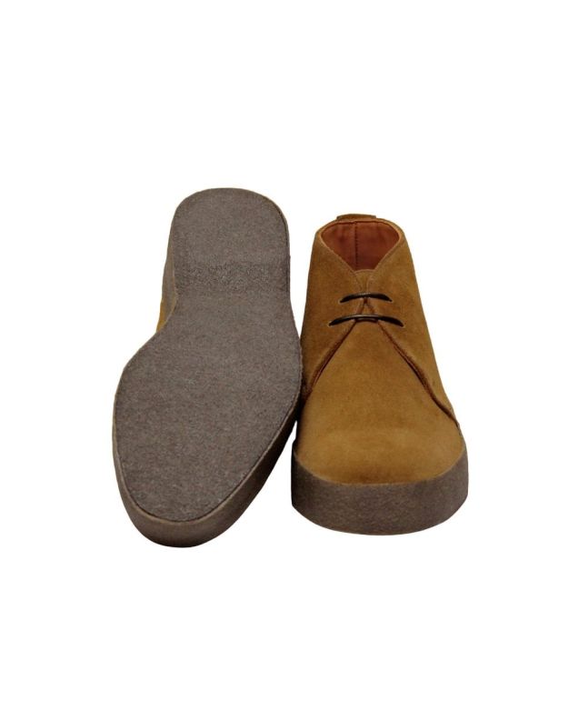 spezial madrid Sanders Hi Top Chukka Boot Suede Indiana Tan En oferta