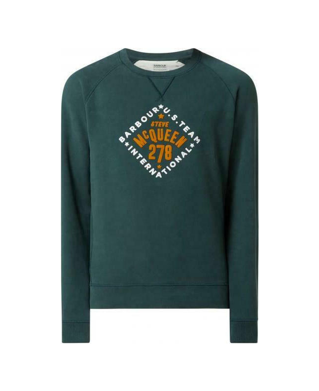 spezial madrid Barbour International Sweatshirt Deep Green